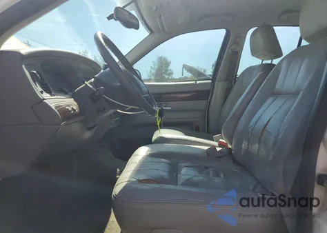 2003 Mercury Grand Marquis Ls из США, поврежденный, VIN 2MEFM75W43X670417